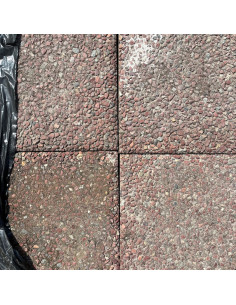 Marksten 35x35, Dansk Sjösten - Röd