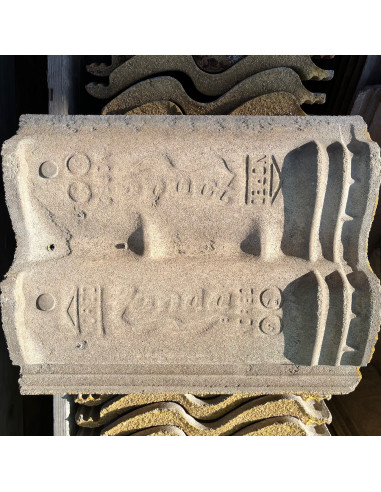 Takpanna, Zanda, Tvåkupig - Gul