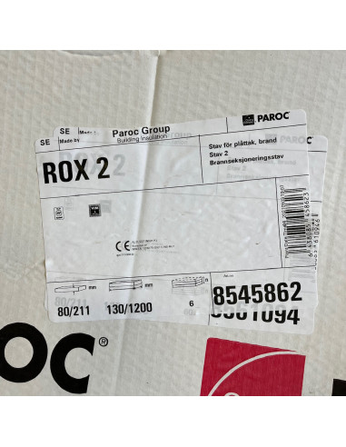 Isolering, Brandsektioneringsstav