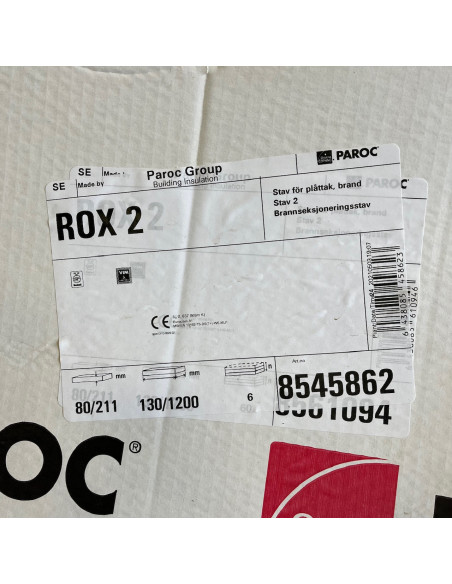 Isolering, Brandsektioneringsstav