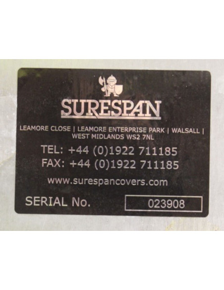 Röklucka, Surespan 1270x1270x370 mm