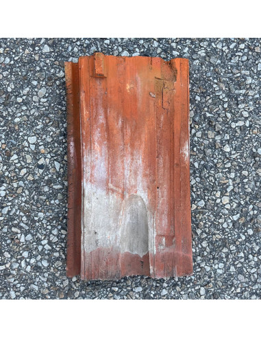 Takpanna stationstegel - Röd