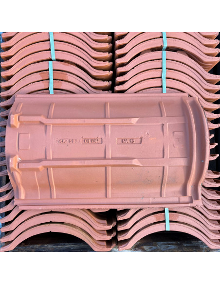 Takpanna Monier Nortegl, Enkupig, - Röd