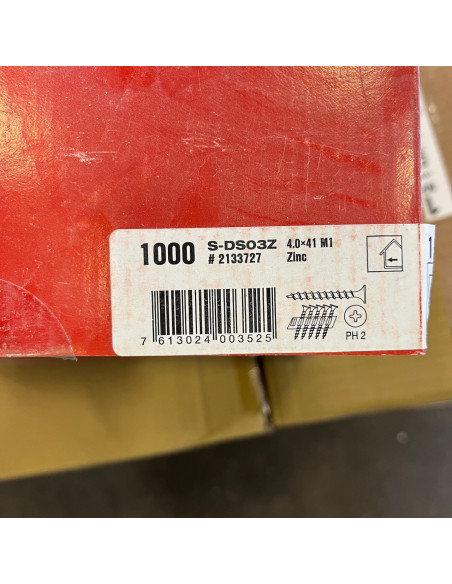 Bandad skruv, Hilti - 2 oktober 2024