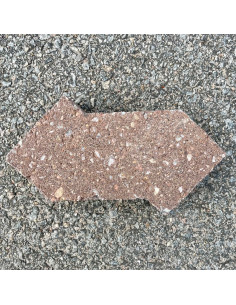 Marksten Z (SF-sten) - Röd