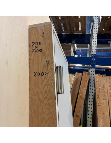 Innerdörr 700x2100, Vänster - Grå