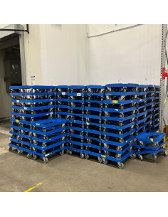 Vagn för backar - Blå 2