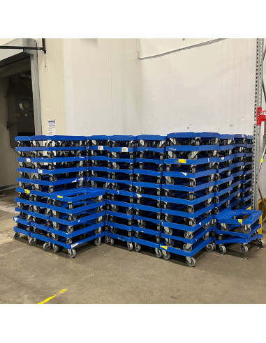 Vagn för backar - Blå