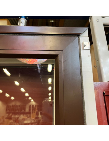 Altandörr 995x2250 V - Röd/brun