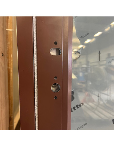 Altandörr 995x2250 V - Röd/brun