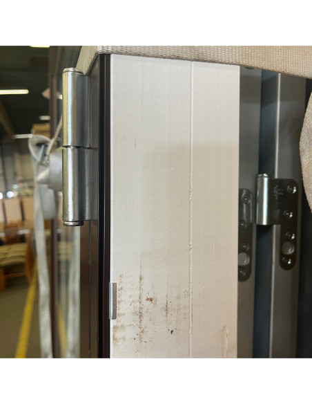 Altandörr 995x2090 H - Röd/brun