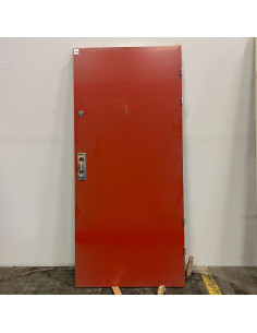 Säkerhetsdörr 900x2100 H - Röd