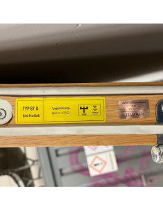 Säkerhetsdörr 900x2100 H - Trä 2