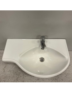 Tvättställ 710x440 - Vit 2