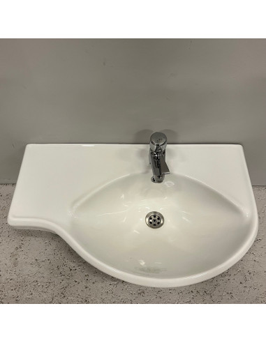 Tvättställ 710x440 - Vit