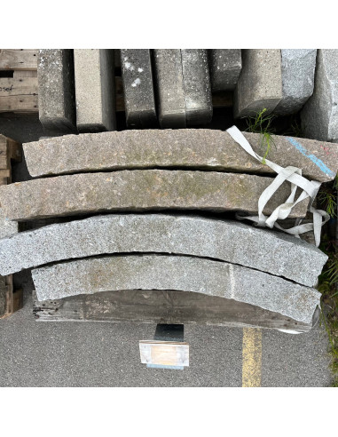 Kantsten, Granit - Rak/Böjd