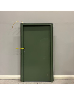 Plåtdörr 1000x1900 V - Grön 2