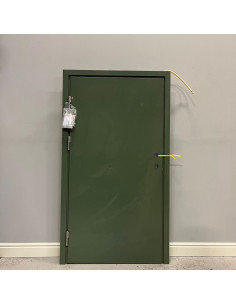 Plåtdörr 1000x1900 V - Grön