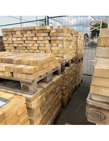 Fasadtegel 230x110x55 - Gul