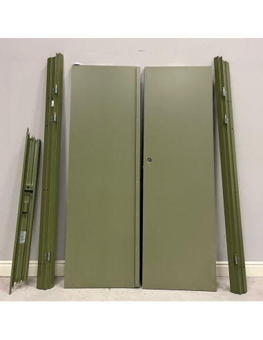 Pardörr 1290x1990 - Grön
