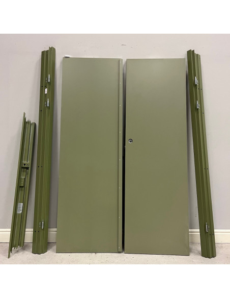 Pardörr 1290x1990 - Grön