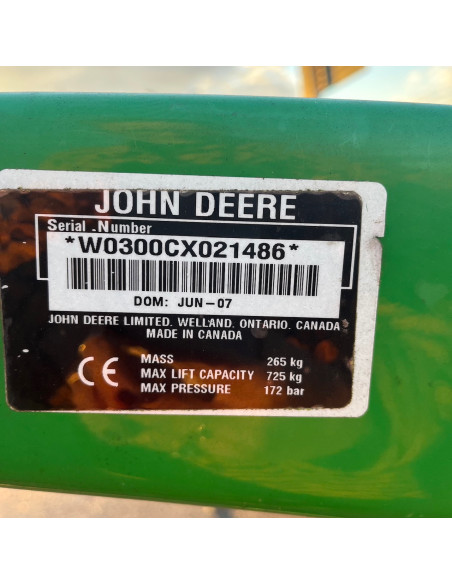 Frontlastare 300 CX - John Deere