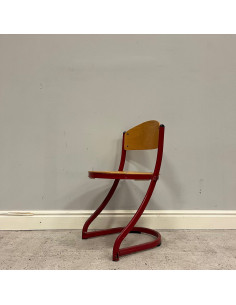 Stapelbar stol - Röd