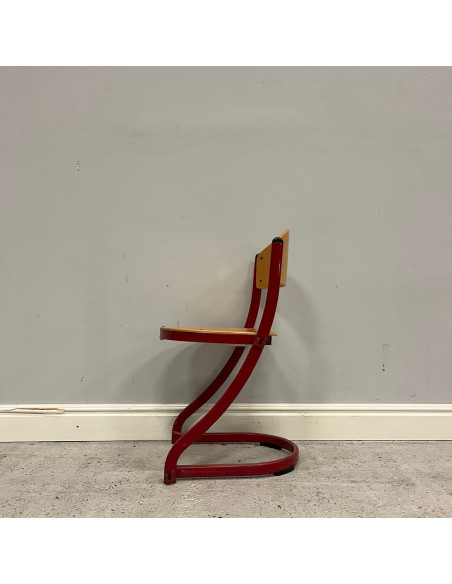 Stapelbar stol - Röd