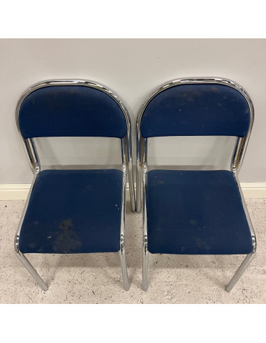 Stapelbar stol - Blå