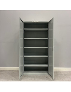 Plåtskåp 1010x500 H2000 - Grå 2