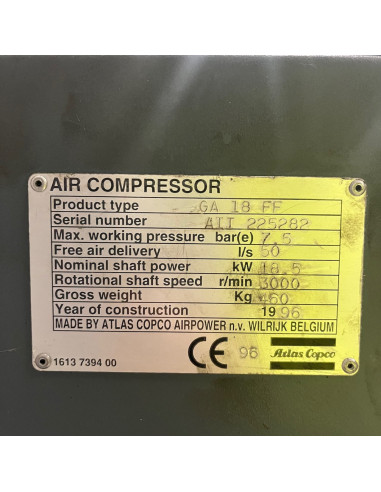 Kompressor - Atlas Copco