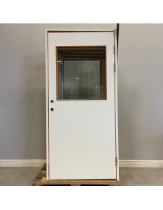 Innerdörr 1000x2100 H, 25 dB - fönster