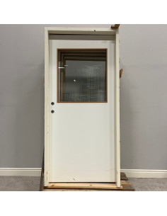 Innerdörr 1000x2100 V, 25 dB - fönster 2