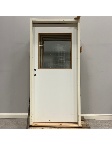 Innerdörr 1000x2100 V, 25 dB - fönster