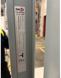 Ståldörr 900x2100 V - Turkos 2