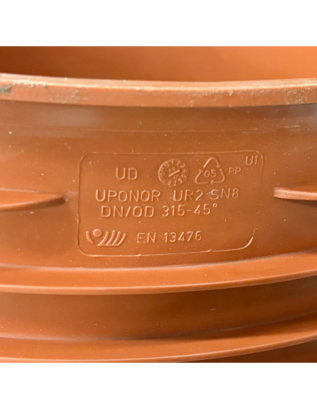 Ultra Rib 2 Böj 315x45°