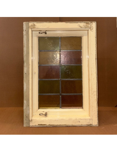 Blyinfattat fönster med karm 50x70