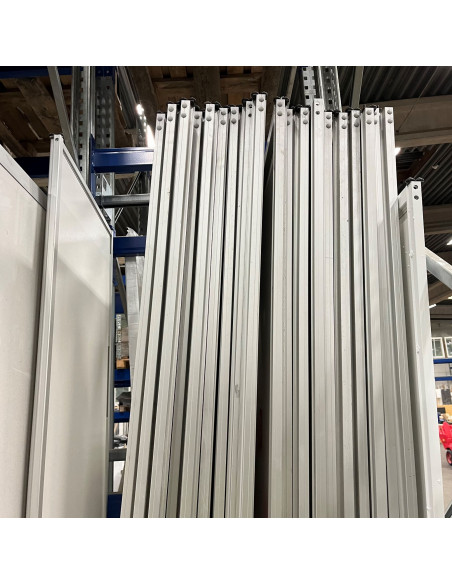 Skjutdörr, 620x2456 - Vit