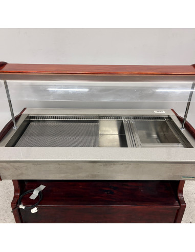 Salladsbuffé/Kyldisk - Mahogany