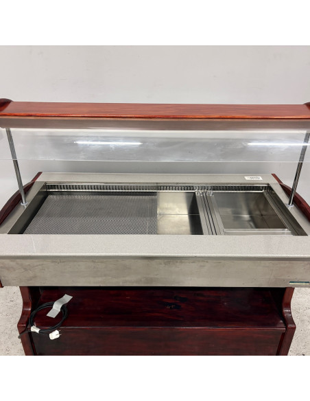 Salladsbuffé/Kyldisk - Mahogany