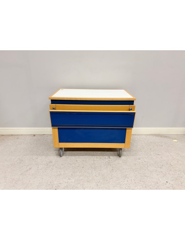 Rullbar Serveringsdisk - Blå