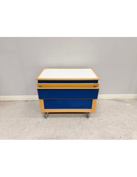 Rullbar Serveringsdisk - Blå