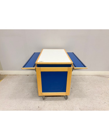 Rullbar Serveringsdisk - Blå