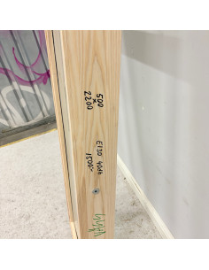 Fast fönster 500x2200 mm 2