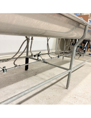 Dubbelsidig tvättränna 12 blandare