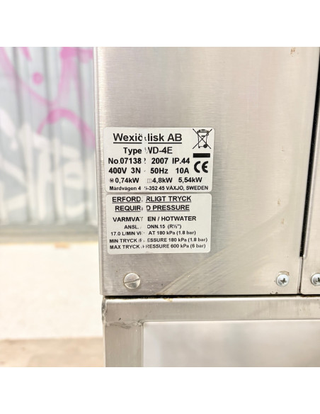 Wexiödisk WD-4E diskmaskin