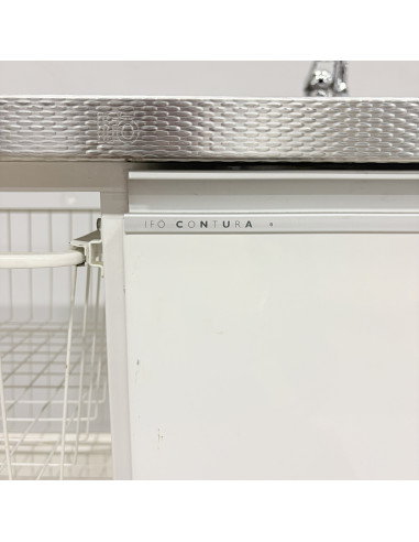 Tvättbänk Contura Steel CAB 10 Vit Höger