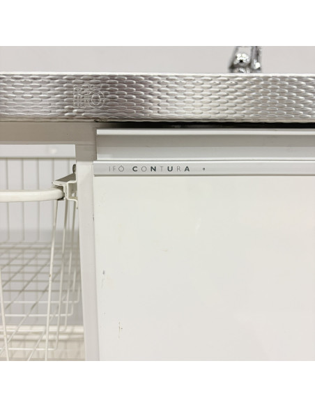 Tvättbänk Contura Steel CAB 10 Vit Höger