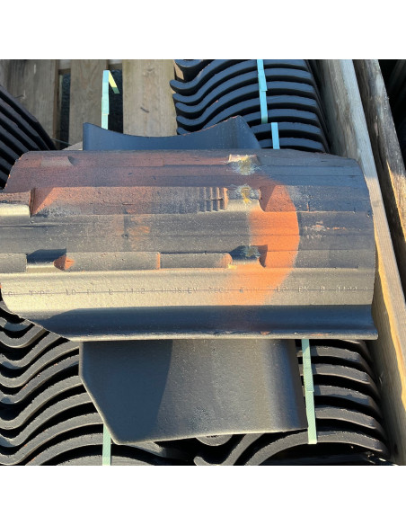 Takpanna, Höjslev, Enkupig - Svart