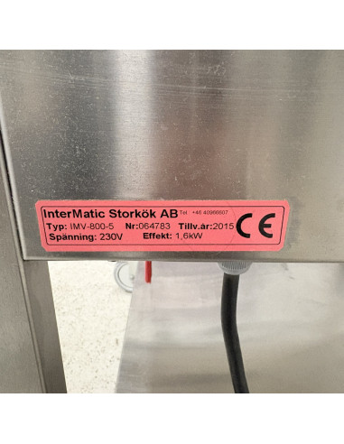 Värmeri 2-fack InterMatic Storkök